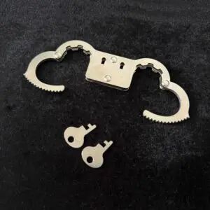 Thumb Cuffs (Stainless Steel) Magic Tricks Gimmicks Props